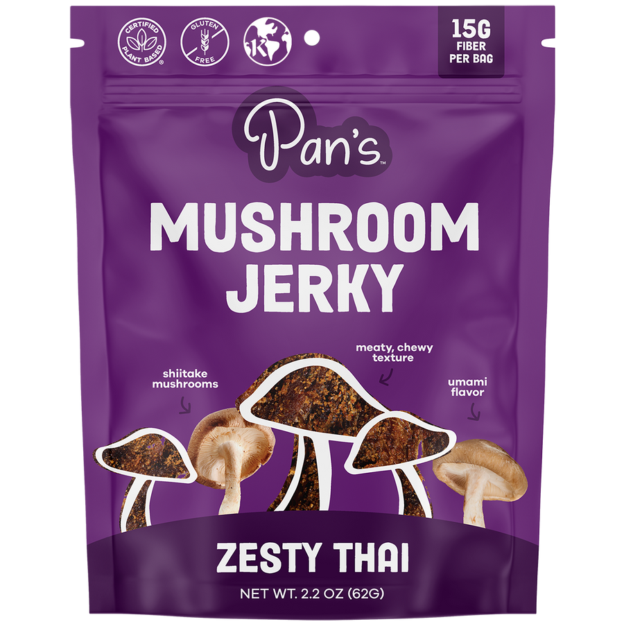 Zesty Thai Mushroom Jerky Y5