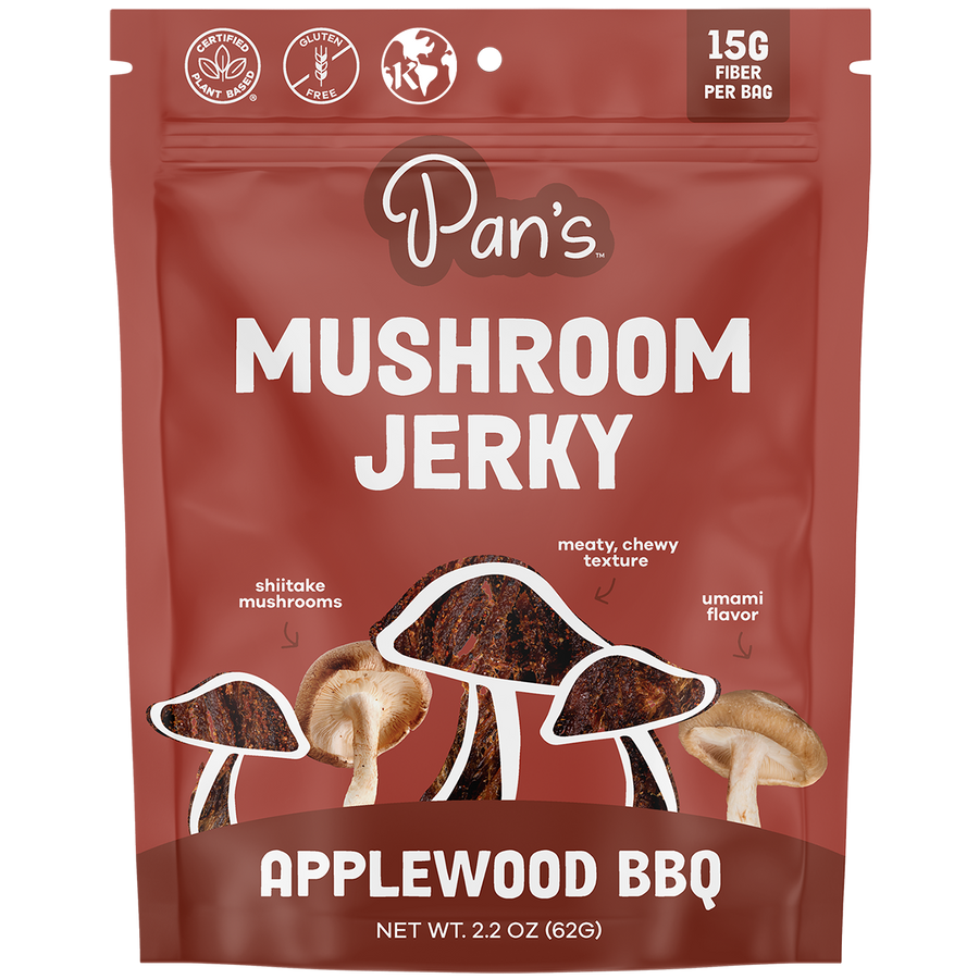 Applewood BBQ Mushroom Jerky Z8
