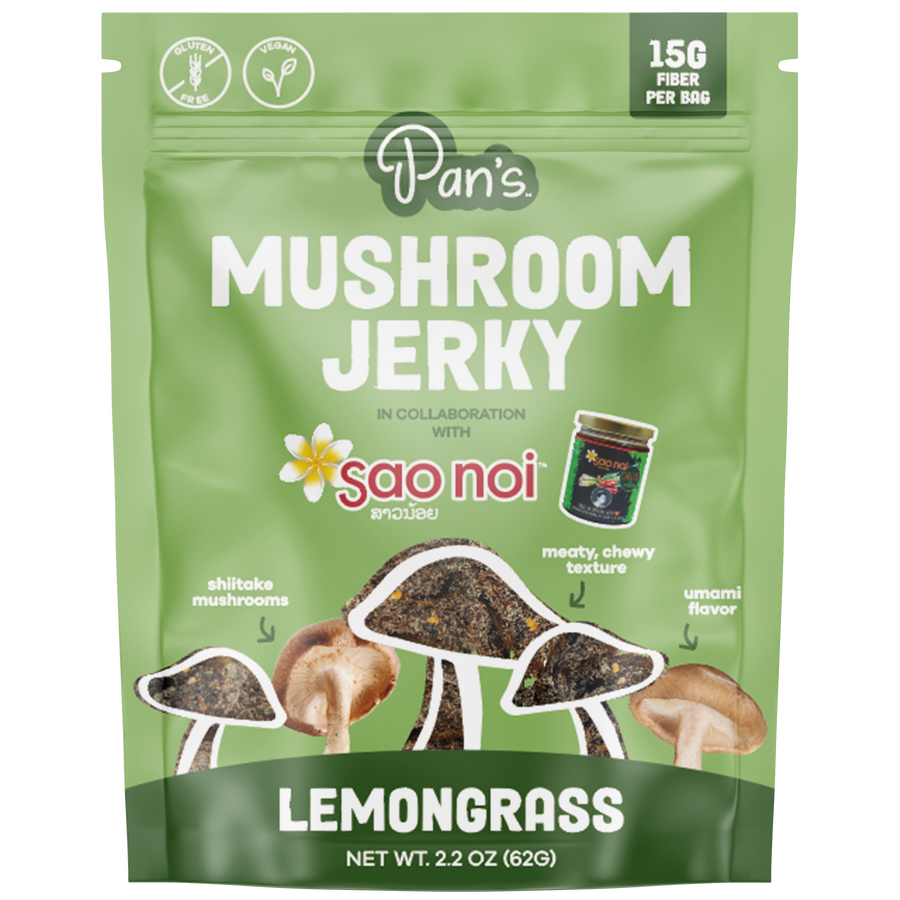 *Limited Edition* Lemongrass Mushroom Jerky V9