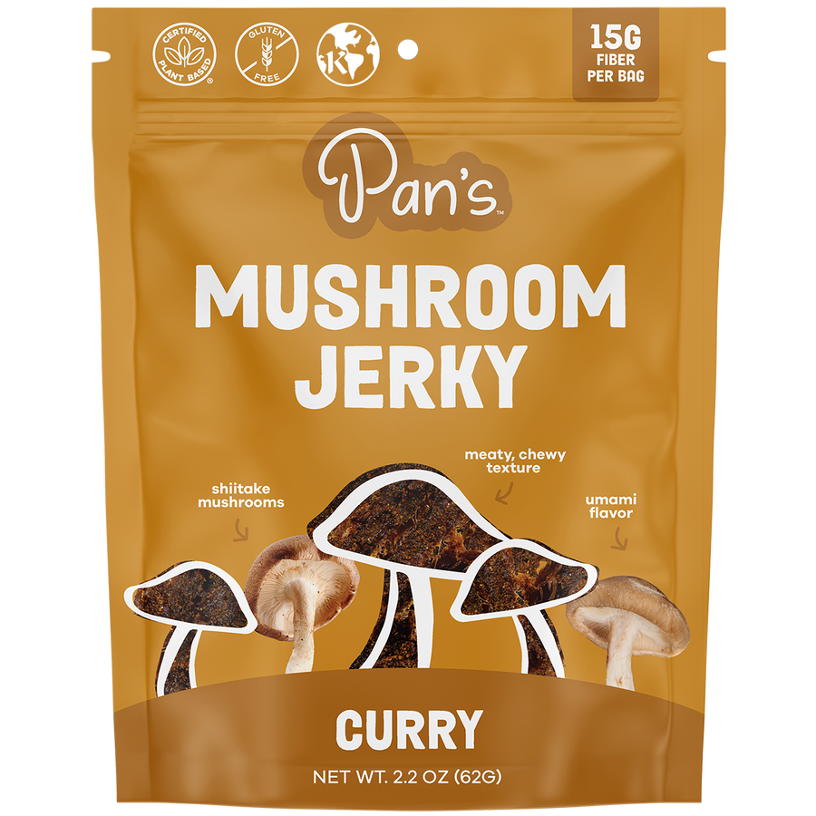 Curry Mushroom Jerky I5
