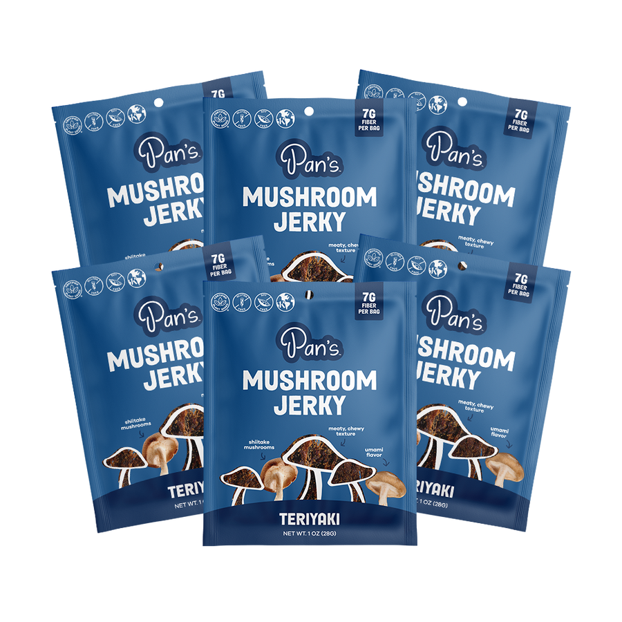 Teriyaki Mushroom Jerky - Single Serve Pack W2